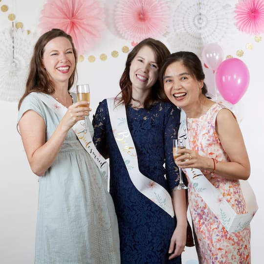 Kate Aspen® Geometric Floral Bachelorette Sash Set, 6ct.